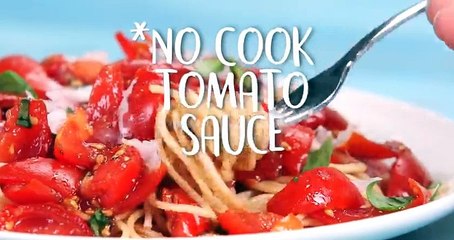 How to Make No Cook Tomato Sauce