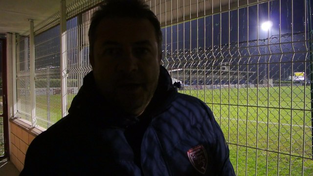 Fabien Tissot et Florian Michel après FC Bourgoin-Jallieu - FBBP B (3-1)