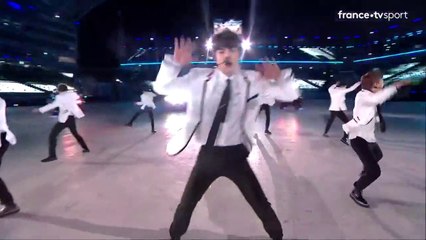 JO 2018 : EXO met le feu au stade