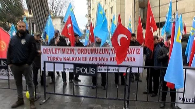 Kırım Tatar Türklerinden Rusya'ya protesto