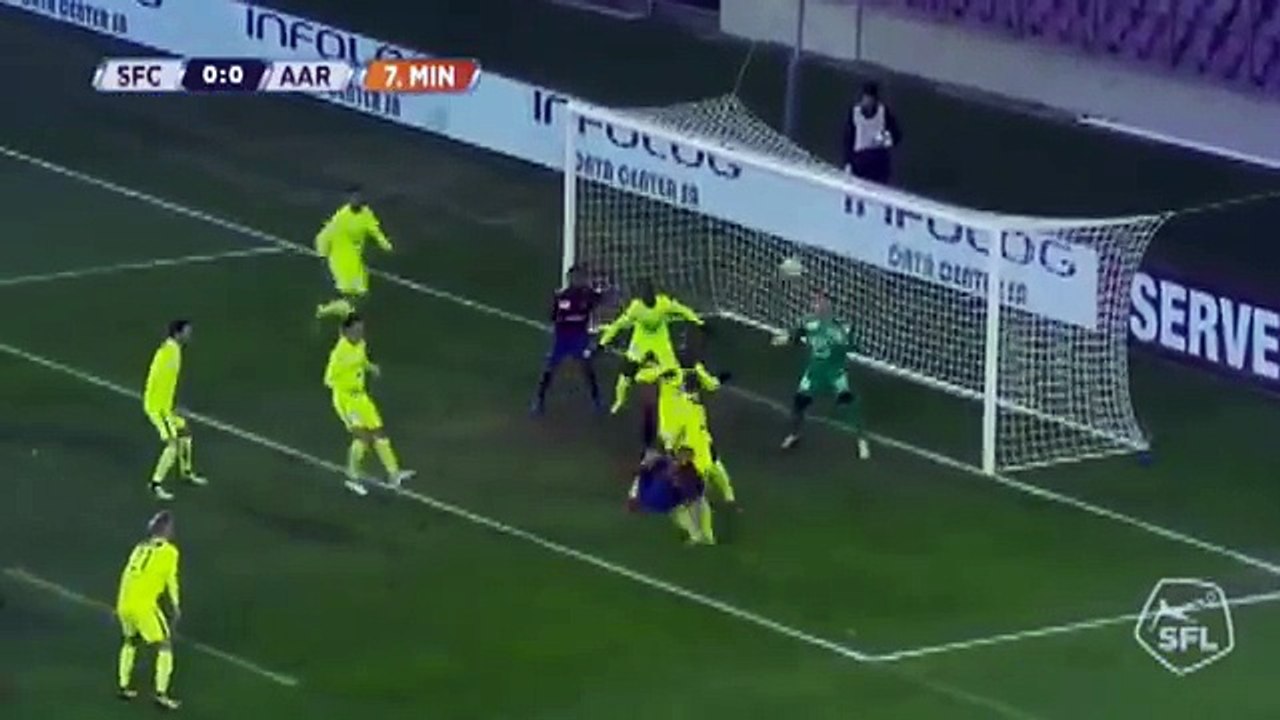 Servette 1:0 Aarau (Schweiz. Challenge League 24 February 2018)