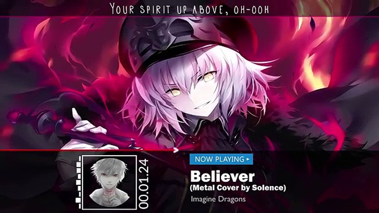 Nightcore - Believer (Metal Version)