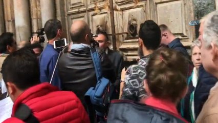 - Kıyamet Kilisesi, İsrail’i protesto etti