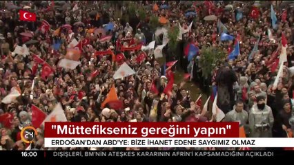 "Müttefikseniz gereğini yapın"
