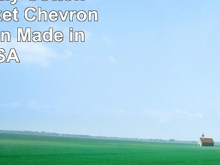 Eco Friendly Cotton Baby Blanket  Chevron Grey Linen  Made in USA