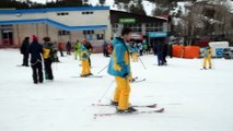 Kayak tutkunları Palandöken'e akın etti - ERZURUM