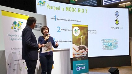 SIA 2018 : Présentation  du MOOC  bio d'Agreenium
