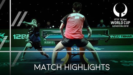 2018 Team World Cup Highlights I Koki Niwa vs Jeoung Sangeun (1/2)