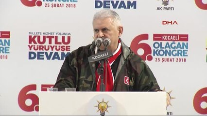 Kocaeli-Başbakan Binali Yıldırım AK Parti İl Kongresi'nde Konuştu