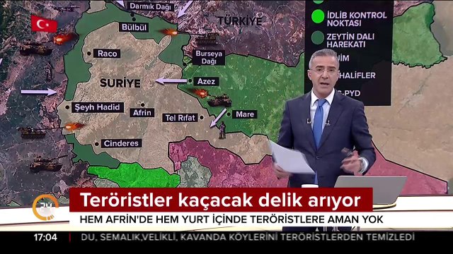 Teröristler kaçacak delik arıyor