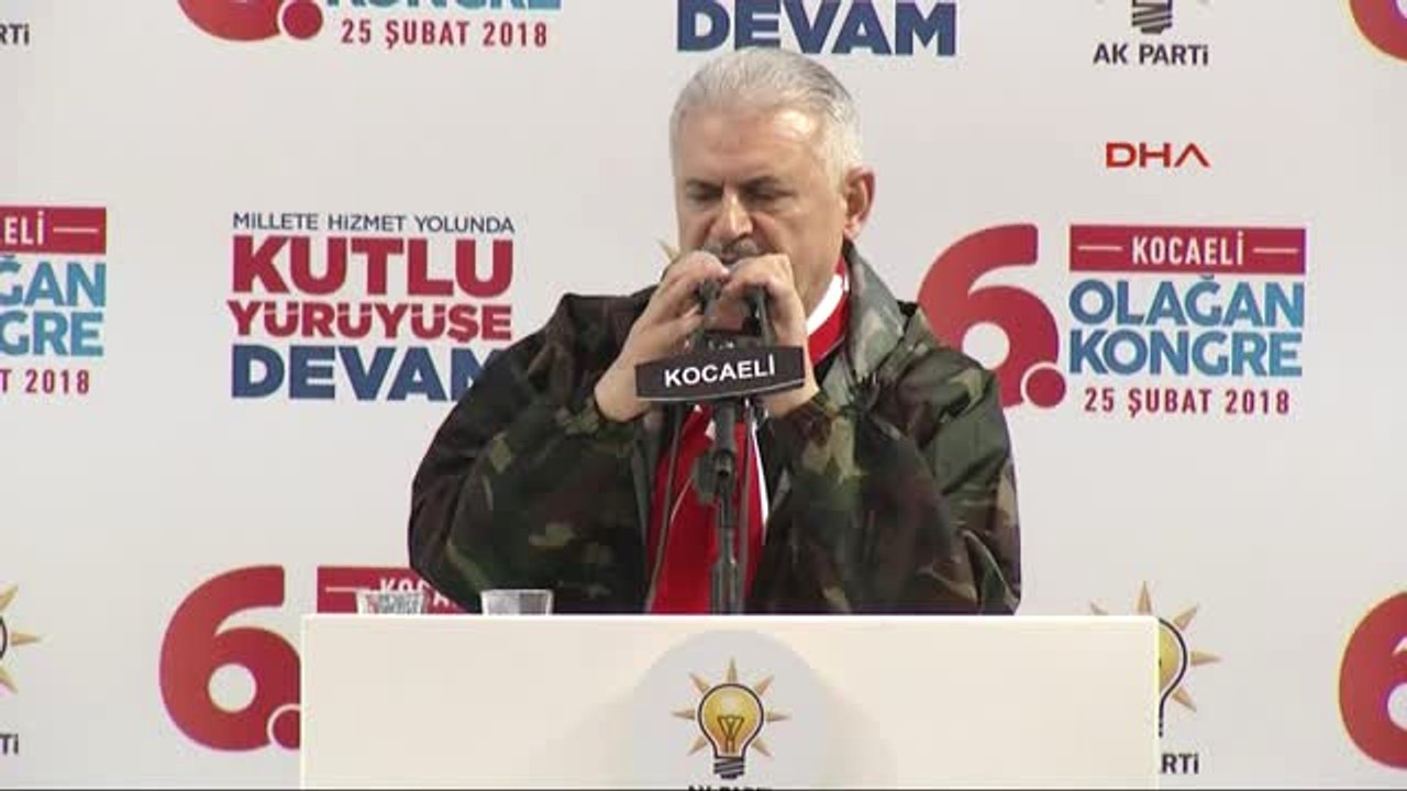 Kocaeli-Başbakan Binali Yıldırım AK Parti İl Kongresi'nde Konuştu