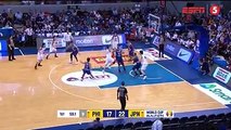 Troy Rosario scores his first two points in his Gilas Pilipinas return, with a little help from Kiefer Ravena!
