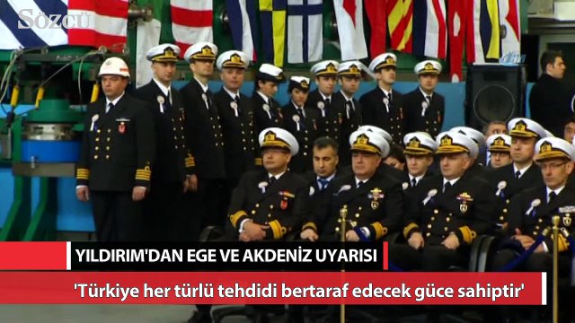 Başbakan Yıldırım’dan, Ege ve Akdeniz uyarısı