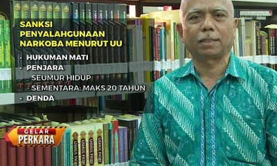 Inilah Sanksi Penyalahgunaan Narkoba Menurut UU