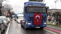 Zeytin Dalı Harekatı'na destek konvoyu - DÜZCE