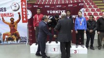 Türkiye Yıldızlar Serbest Güreş Şampiyonası sona erdi - AMASYA