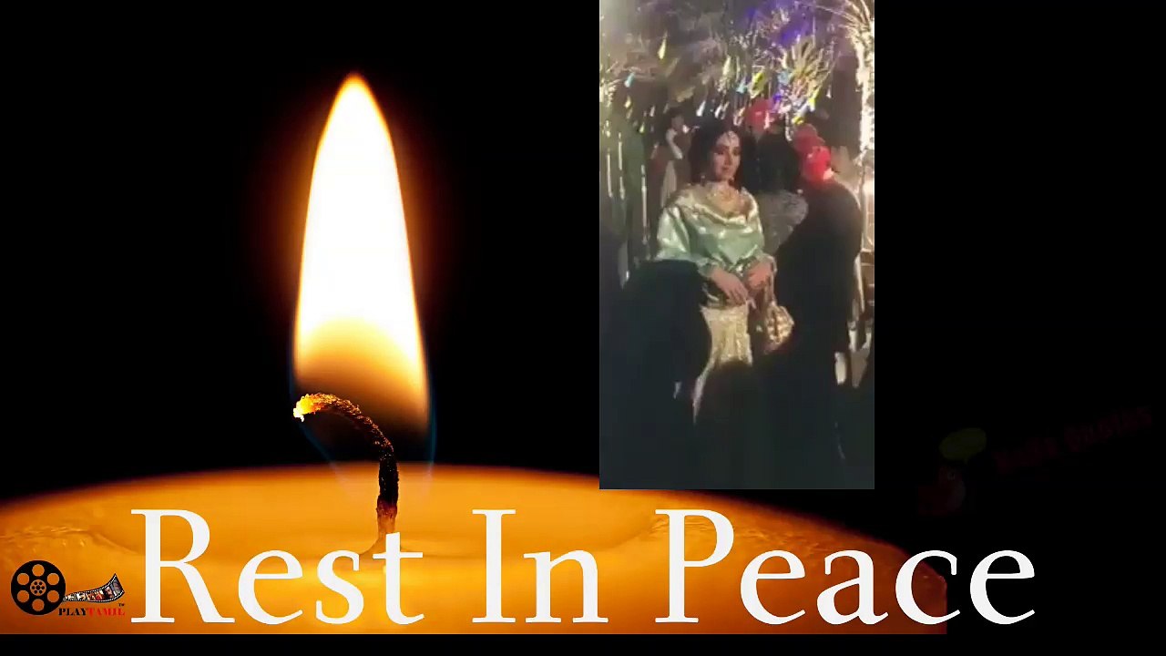 Last moment of actress sridevi before death