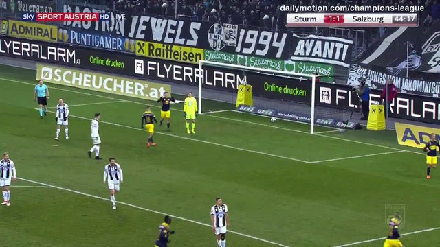 Munas Dabbur Goal HD - Sturm Graz 1 - 1 Salzburg - 25.02.2018 (Full Replay)