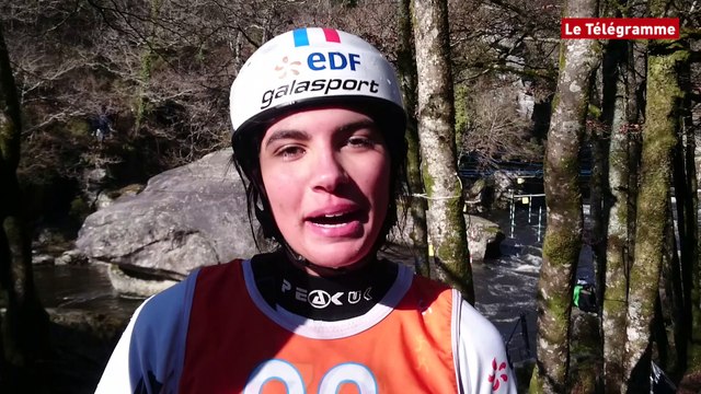 Eurolympiques de Canoë-kayak. Angèle Hug remporte la course Junior dame canoë monoplace