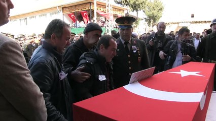 Afrin şehidi Ünlü, son yolculuğuna uğurlandı - KARAMAN