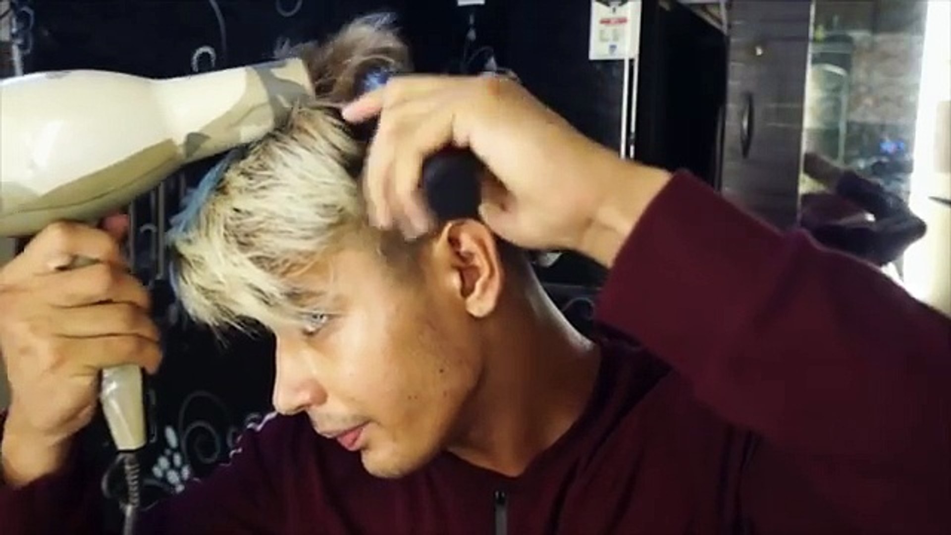 Volumized Slick-Back Men's Hairstyling Tutorial | Easy Hair Style Tutorial  | Danish Zehen - video Dailymotion