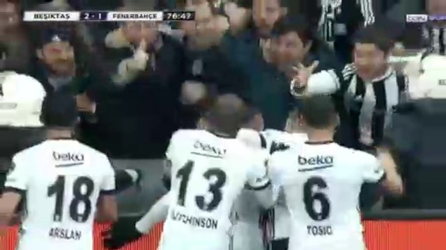 Ricardo Quaresma Super GOAL HD - Besiktas 2-1 Fenerbahce 25.02.2018