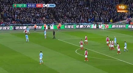 David Silva Goal HD - Arsenal	0-3	Manchester City 25.02.2018