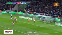 David Silva Goal - Arsenal 0-3 Manchester City - 25.02.2018