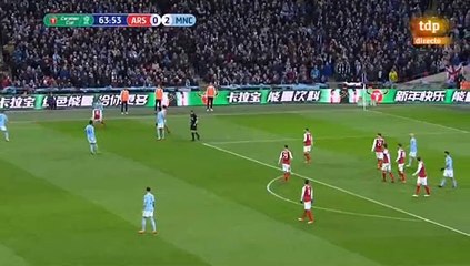David Silva Goal HD - Arsenal	0-3	Manchester City 25.02.2018