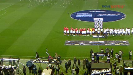 This is the reason of the delay of the game between PAOK and Olympiakos -  25.02.2018