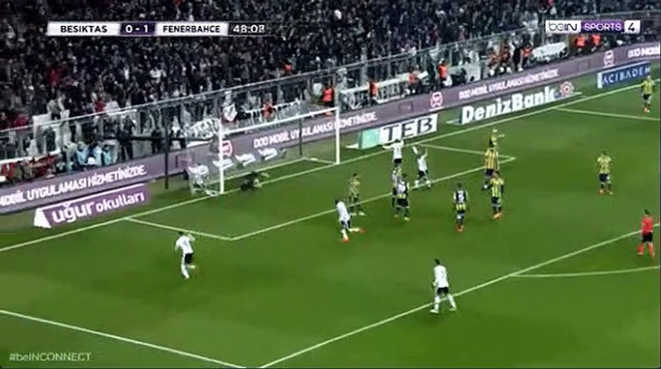 Besiktas 1 - 1 Fenerbahce Domagoj Vida  goal