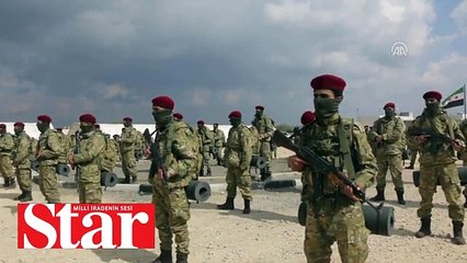 Afrinli Kürt Şahinleri, YPG/PKK�ya karşı hazırlıklarını tamamladı
