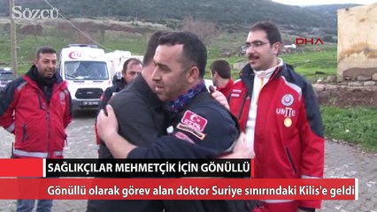 15 Temmuz gazisi sağlıkçılar gönüllü olarak sınırda