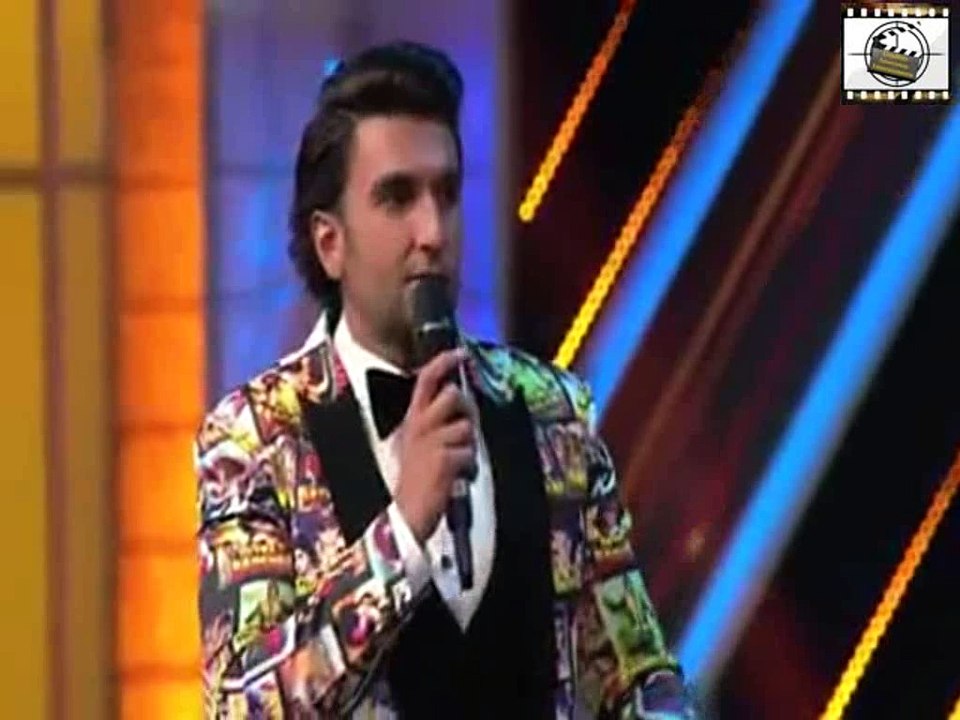 Shahrukh Khan with Ranveer Singh comedy dialogue || 63rd Jio Filmfare Awards 2018