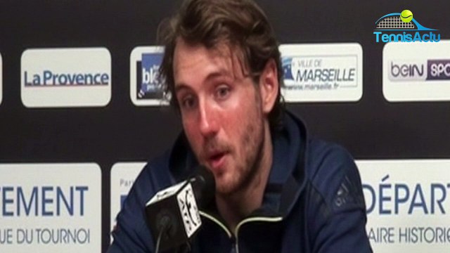 ATP - Open 13 - Marseille 2018 - Lucas Pouille : Les yeux ne sont pas beaux à voir