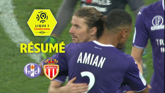 Toulouse FC - AS Monaco (3-3) - Résumé - (TFC-ASM) / 2017-18
