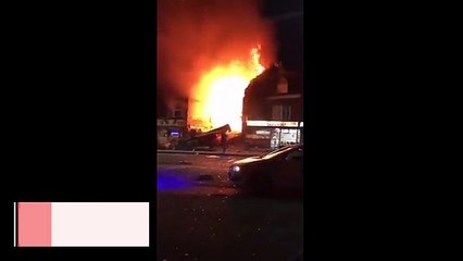 İngiltere�nin Leicester şehrinde patlama