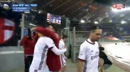 Davide Calabria  Goal HD - AS Roma	0-2	AC Milan 25.02.2018
