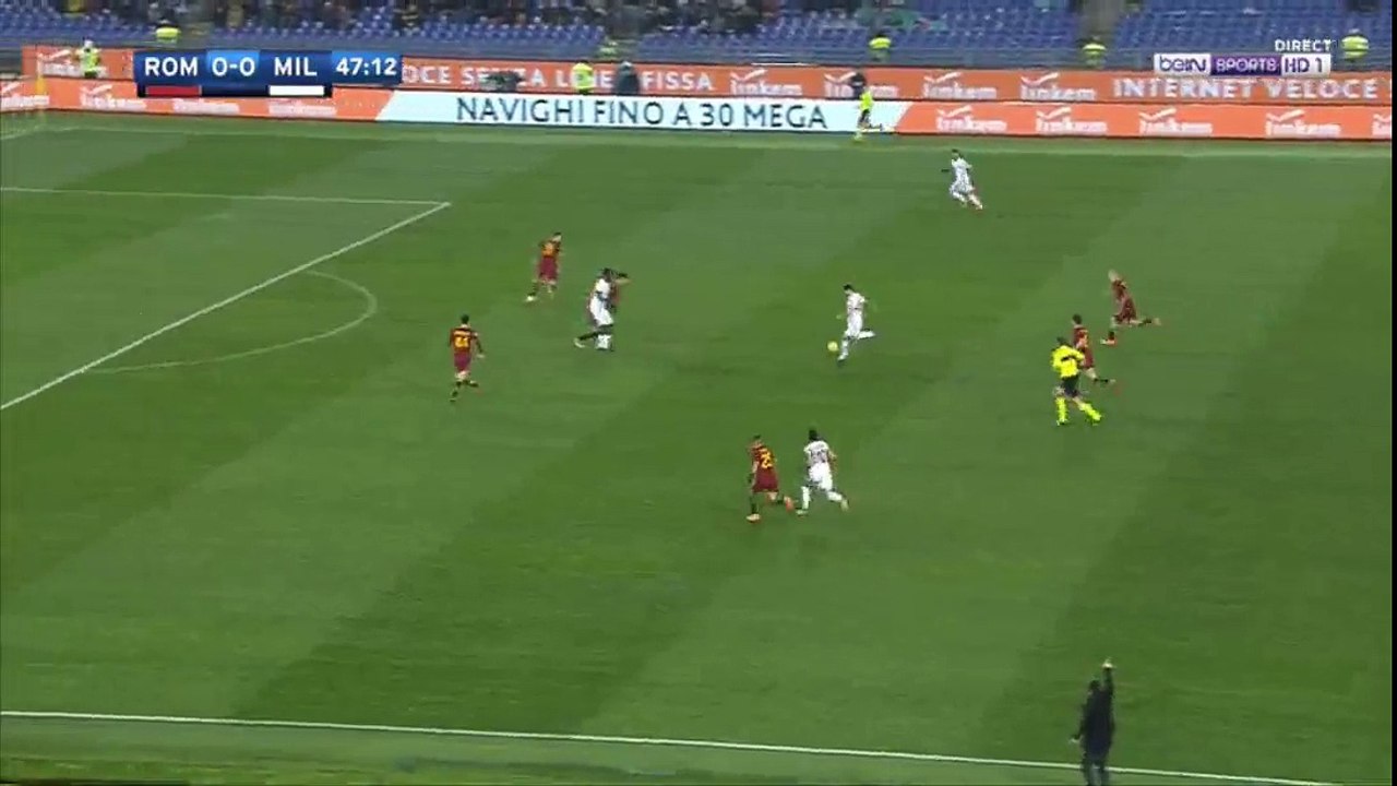 Patrick Crutone goal Roma-Milan
