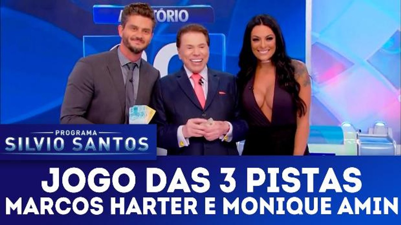 Jogo das 3 Pistas - Programa Silvio Santos - 25.02.18