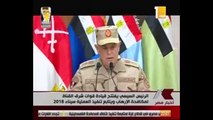 رئيس الأركان للسيسى: أطمئنك والشعب المصرى