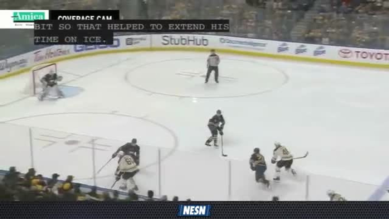 Amica Coverage Cam: Rick Nash Makes First Bruins Shift