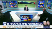 PSG/OM : Paris écrase facilement l'OM, Neymar blessé