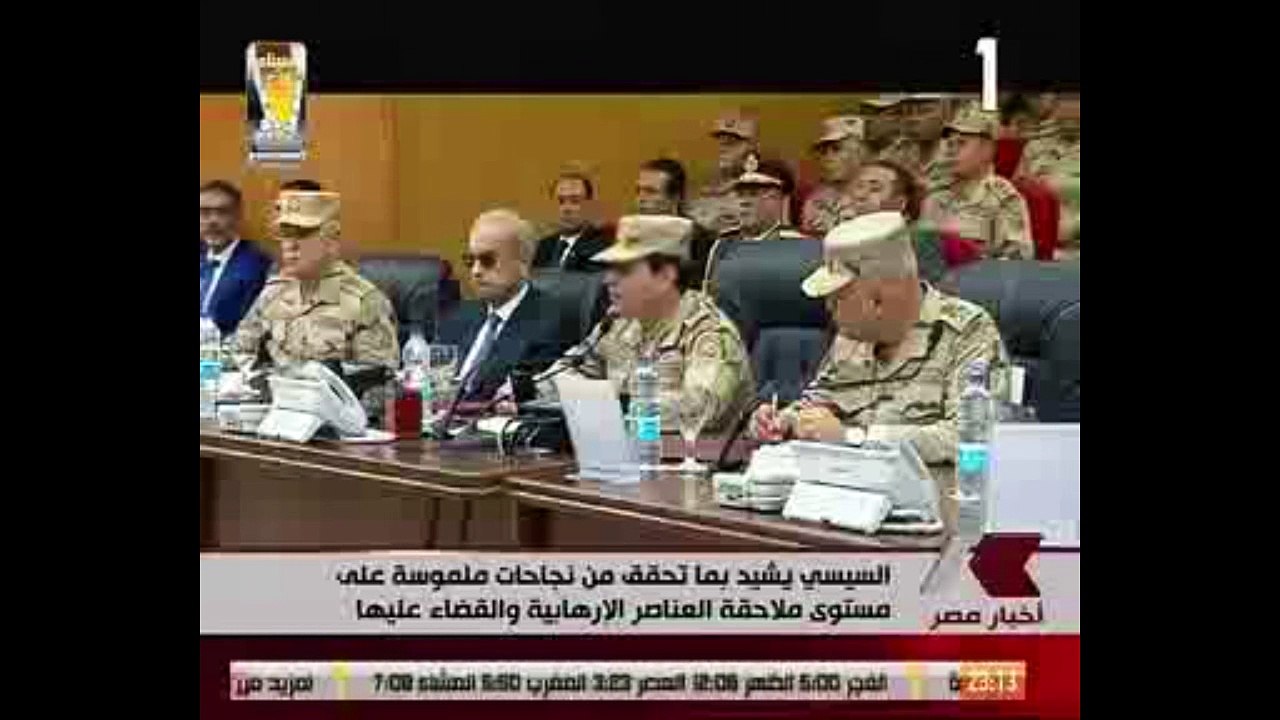 فيديو..السيسى: ننفق 275 مليار جنيه بسيناء حتى ل...