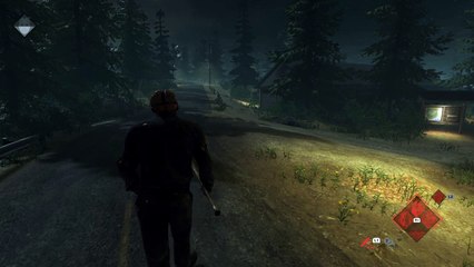 Friday the 13th: The Game : Disabled from crashing windows or doors at end of match.