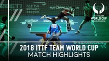 2018 Team World Cup Highlights I Ma Long/Xu Xin vs Koki NiwaJin Ueda (Final)