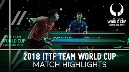 2018 Team World Cup Highlights I Fan Zhendong vs Tomokazu Harimoto (Final)