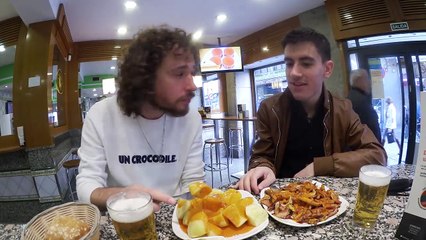 Un día con un ACTOR N0P0R probando comida (ft. Jordi ENP)