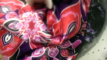 Satisfying and hypnotic: washing dresses ASMR