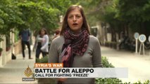 Syrian rebels sceptical of Aleppo ceasefire